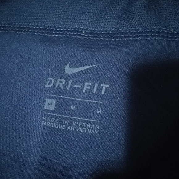 Nike Women's Blue and Purple Athletic Shorts - Picture 2 of 2